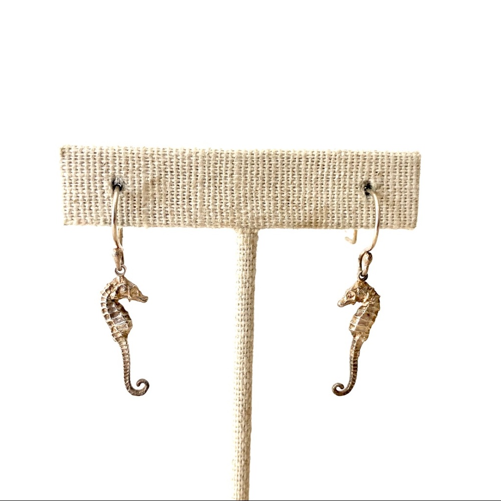 Seahorse Earrings Catherine Weitzman Sterling Silver